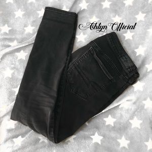American Eagle Black Hi-Rise Jeggings